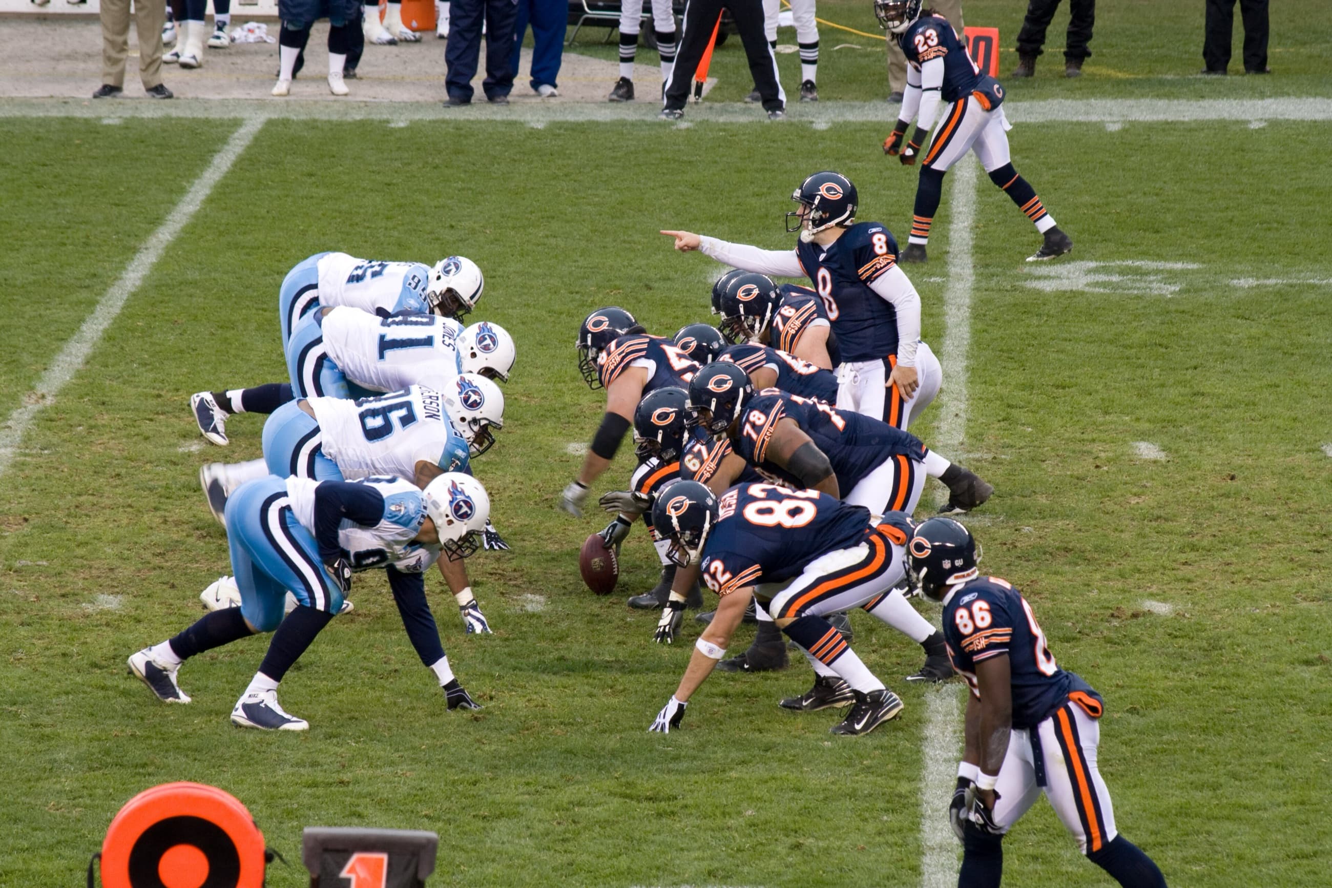 Chicago Bears vs Tennessee Titans 11 09 08