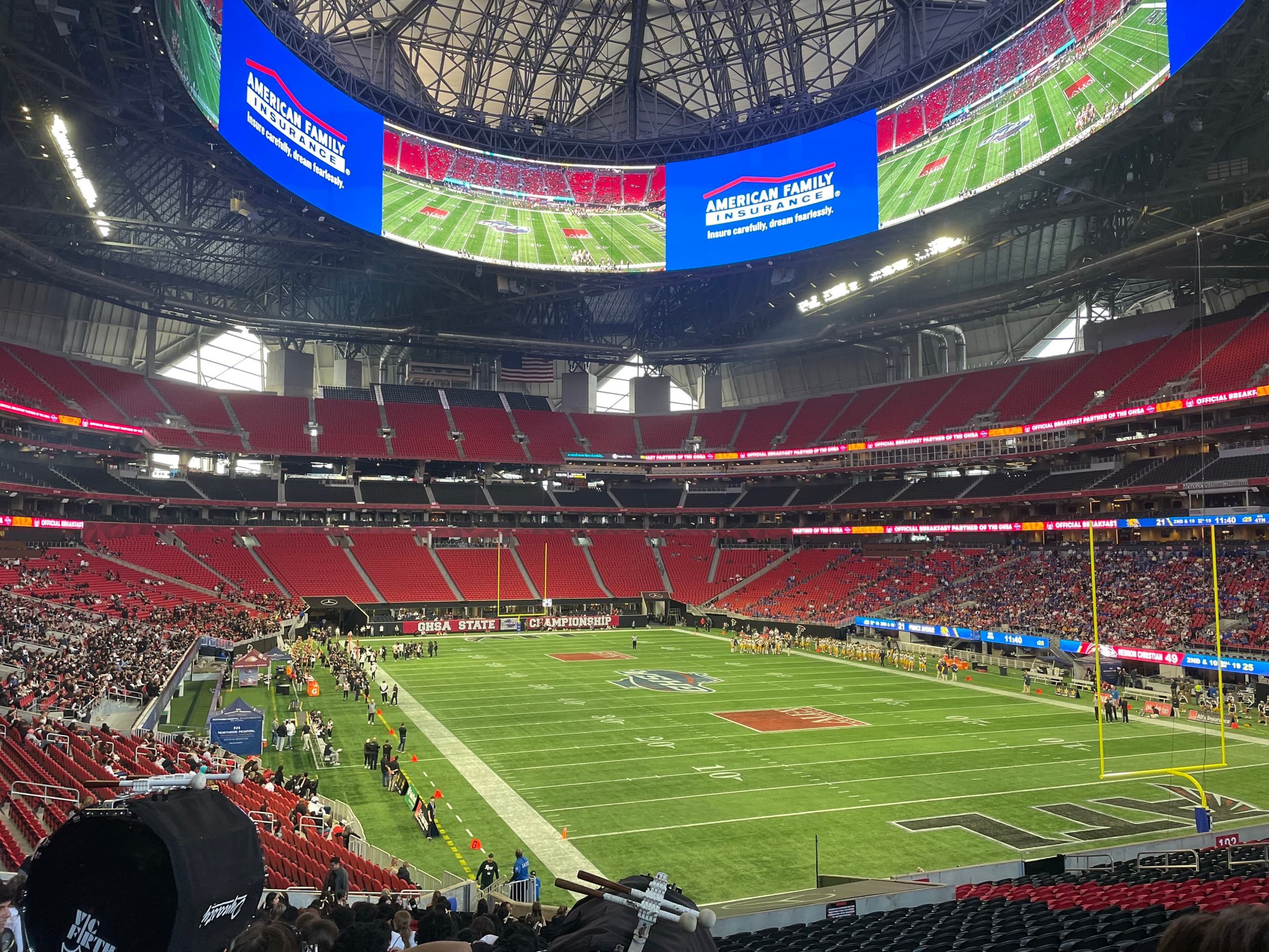 Mercedes Benz Stadium Interior in 2024