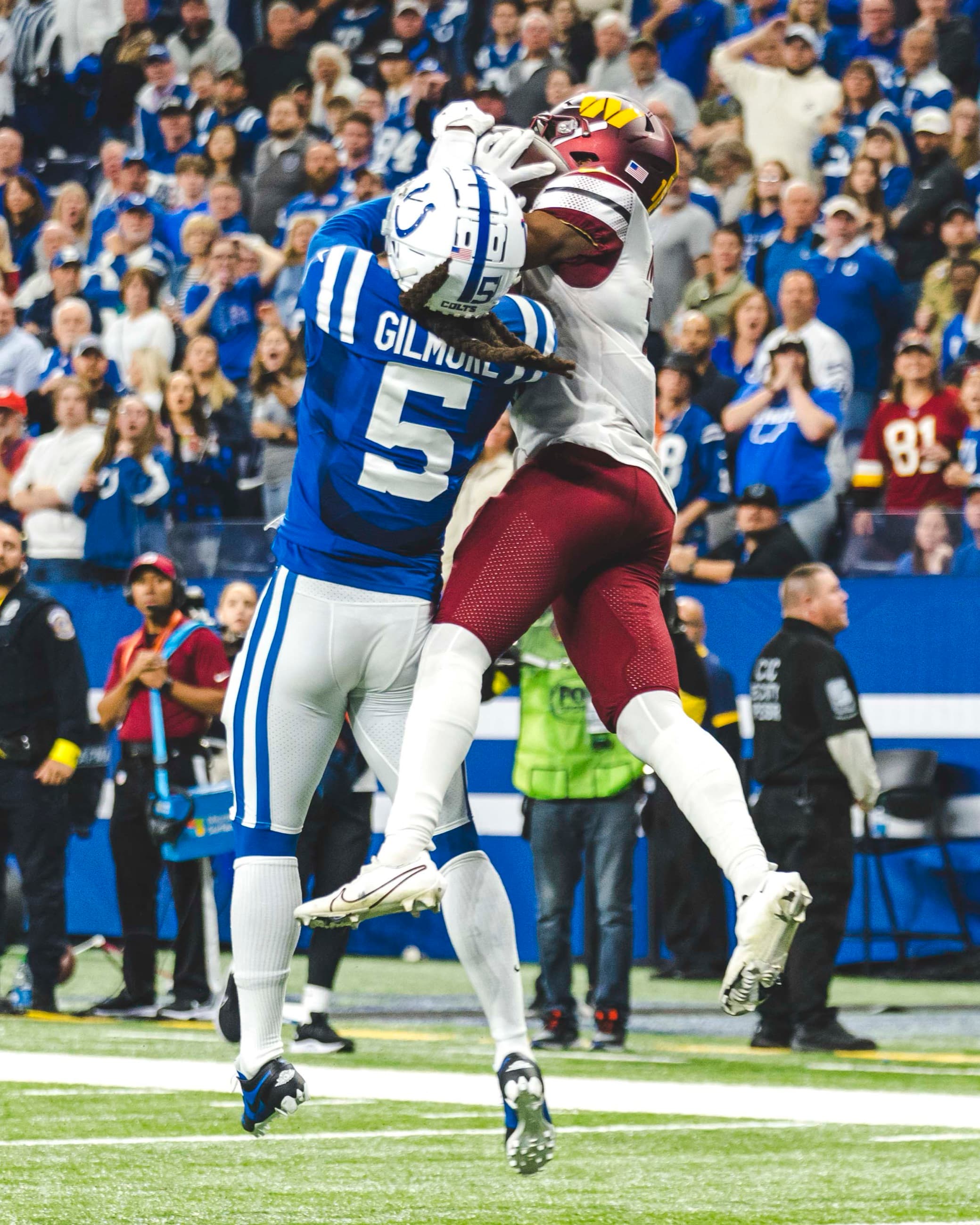 Stephon Gilmore & Terry McLaurin Colts vs Commanders OCT2022