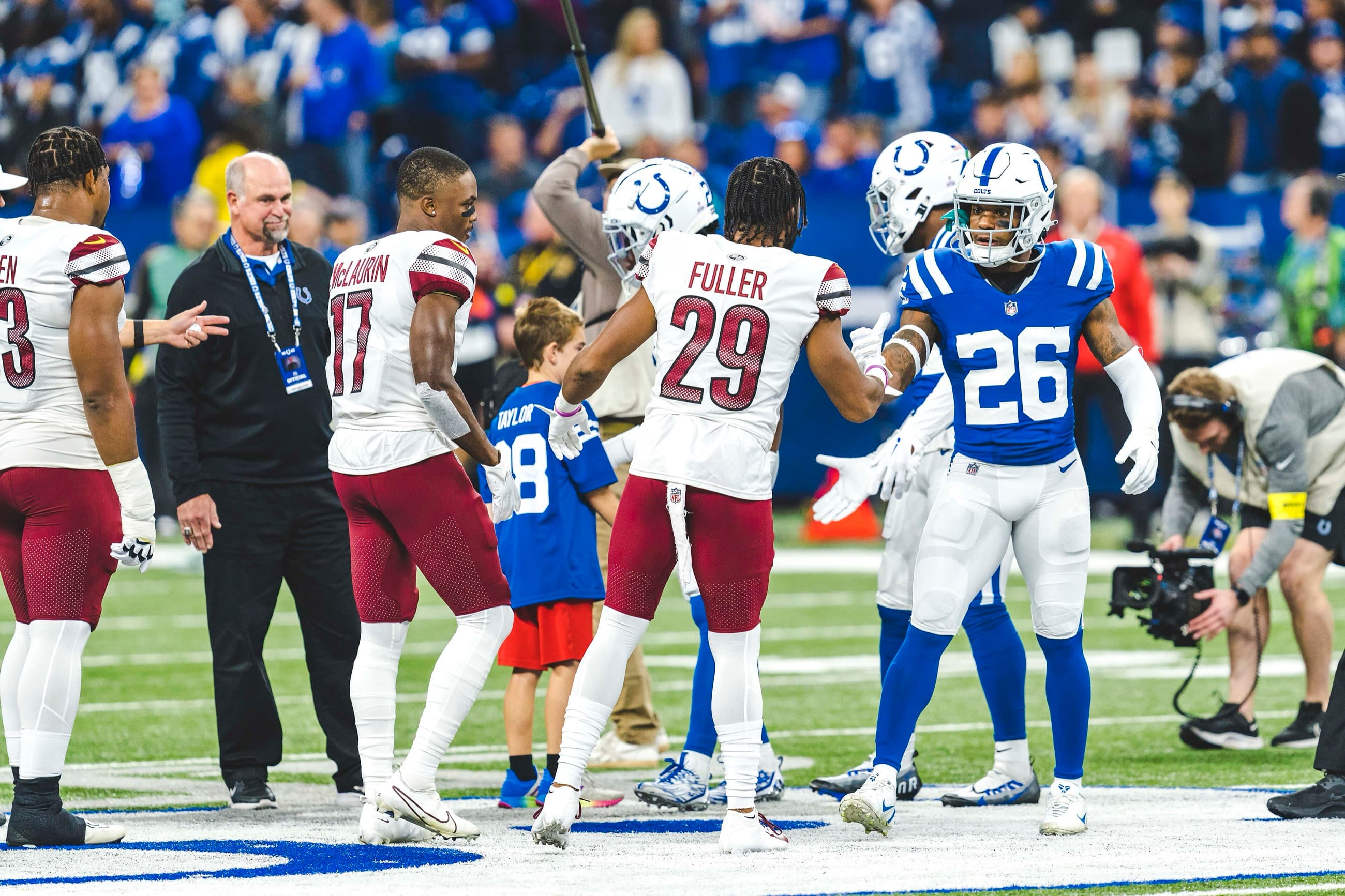 Colts vs Commanders Team Captains OCT2022