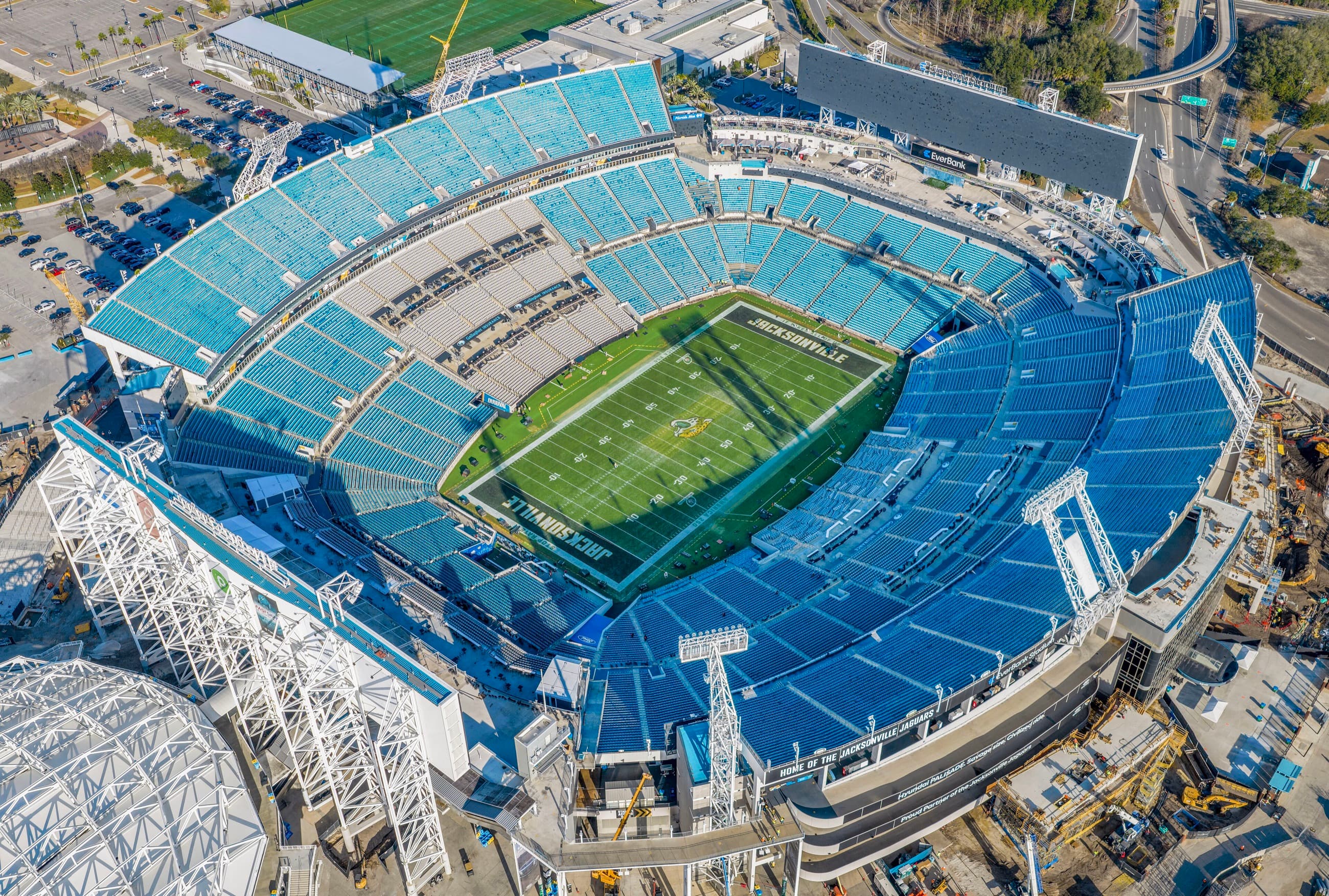 EverBank Stadium aerial view