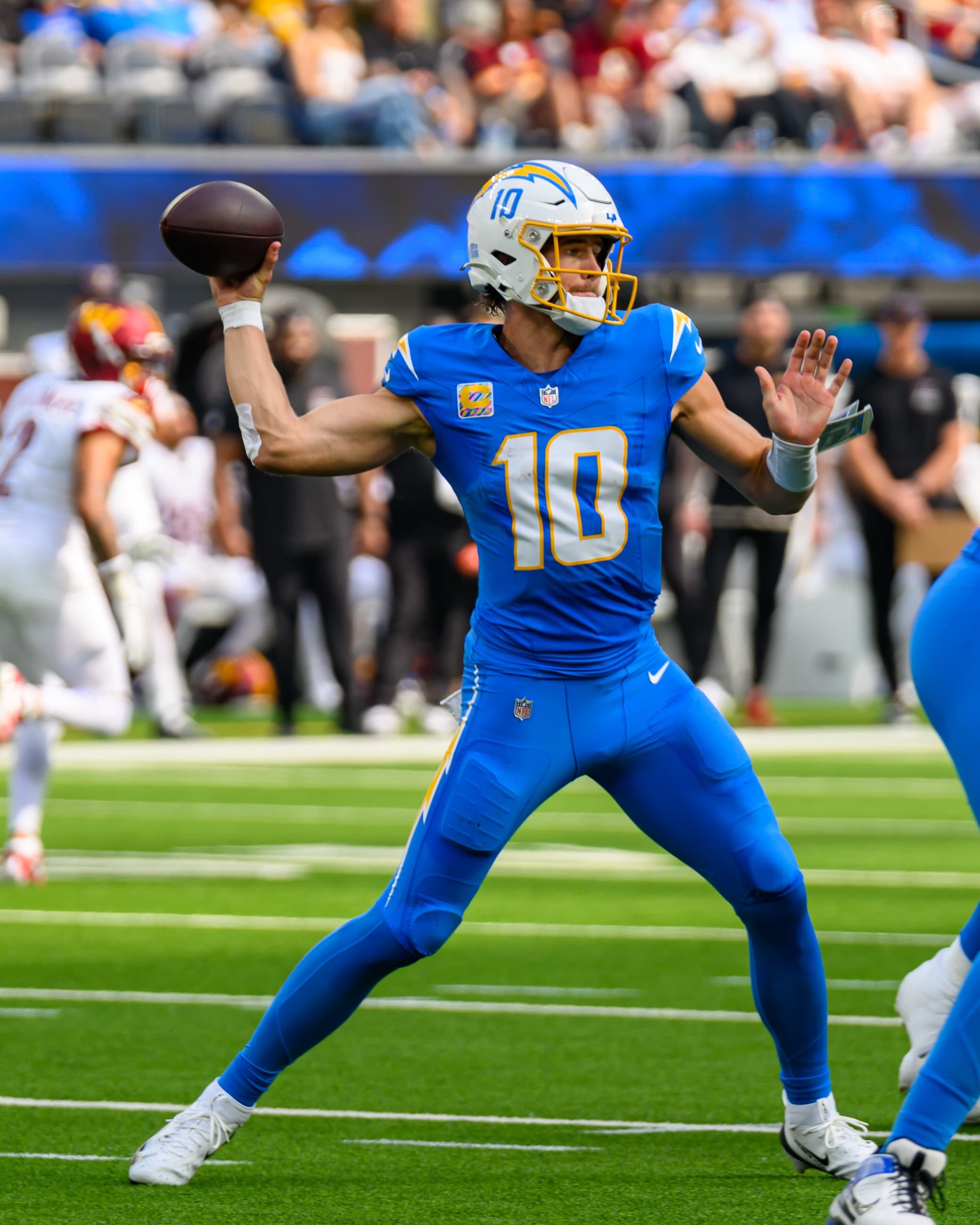 Justin Herbert with Chargers 2025