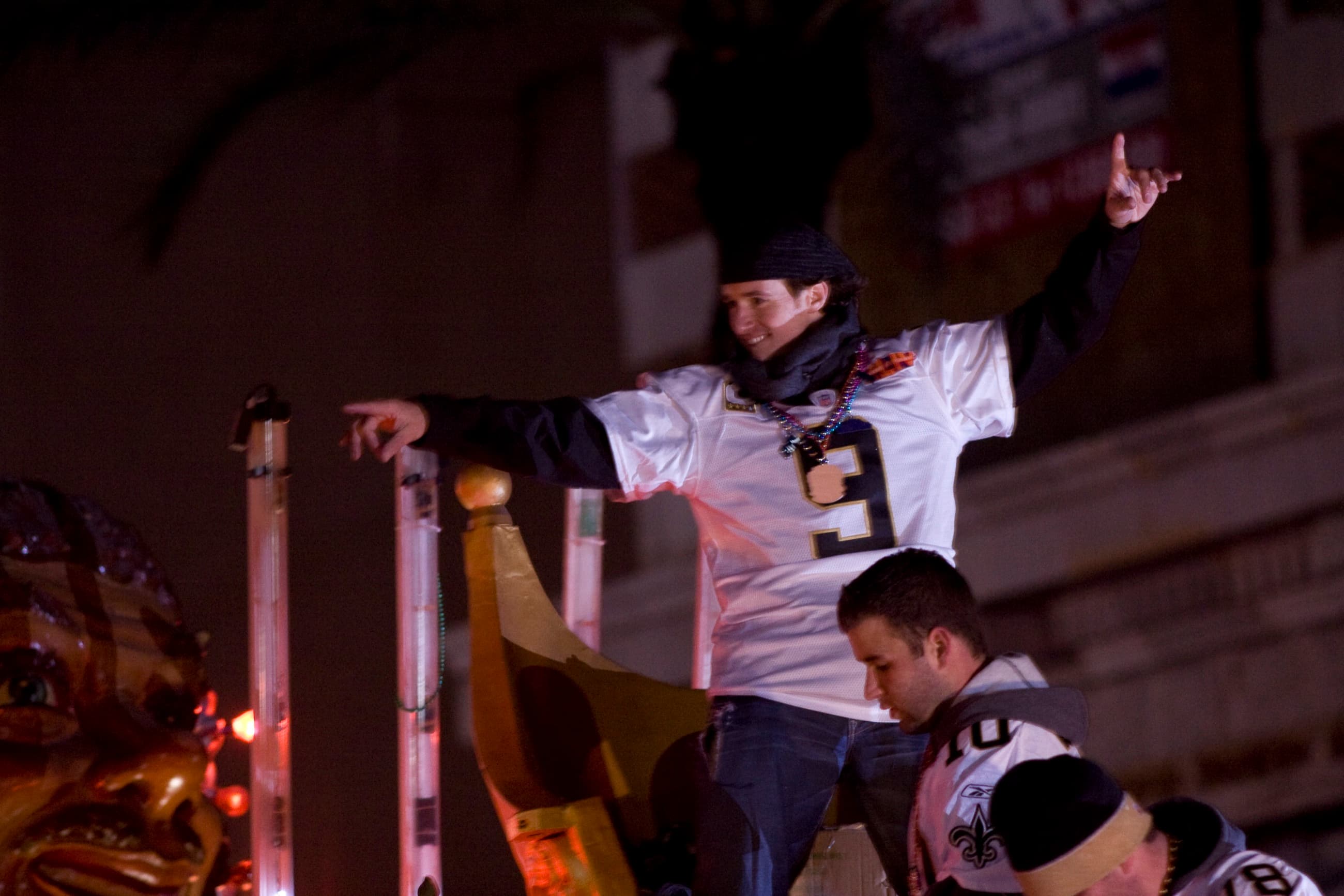Saints Victory Parade Canal St. Drew Brees