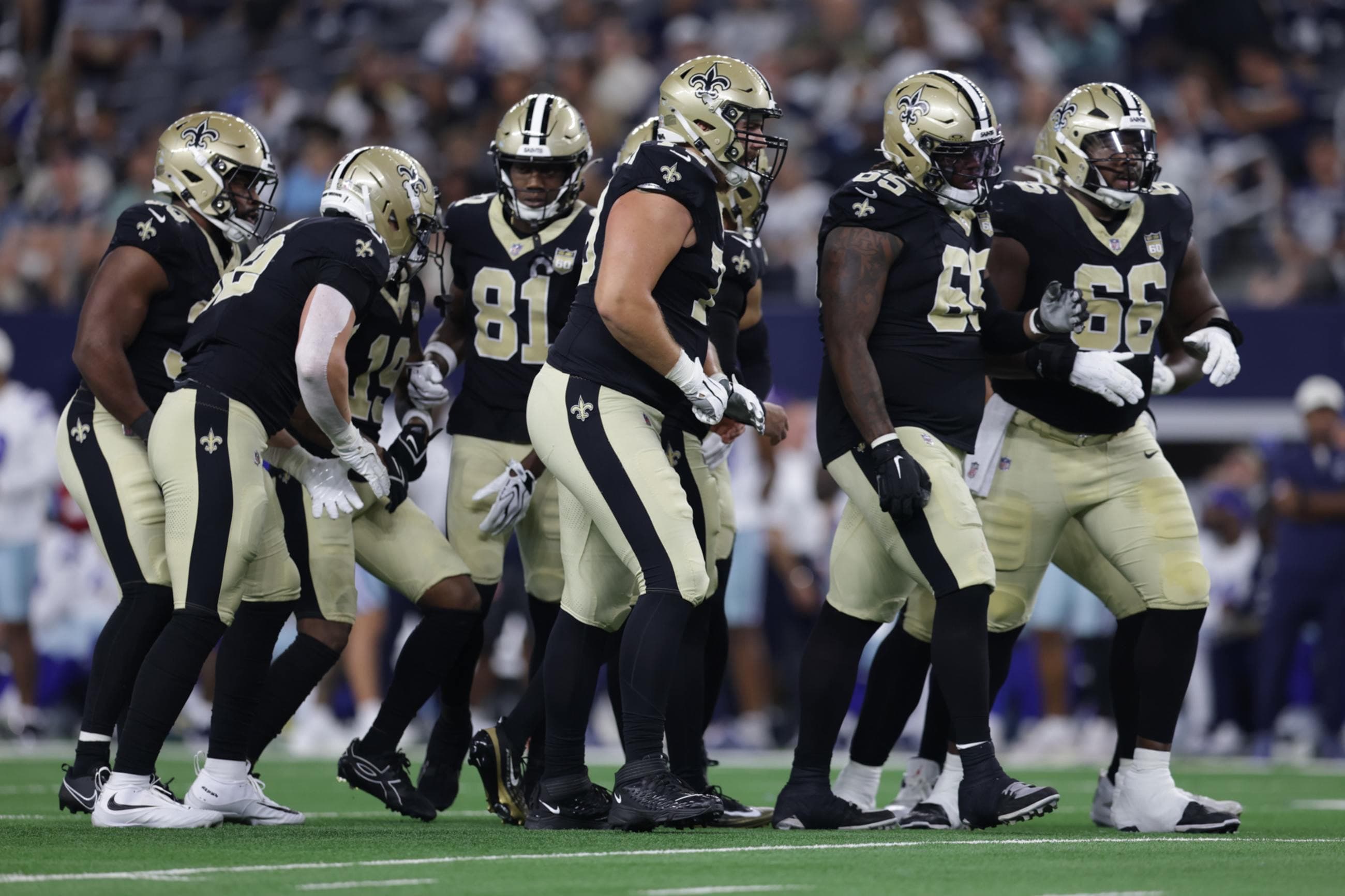 Check out the game action from the New Orleans Saints game against the Dallas Cowboys in Week 3 of the 2026 NFL preseason on Aug. 28 at AT&T Stadium.