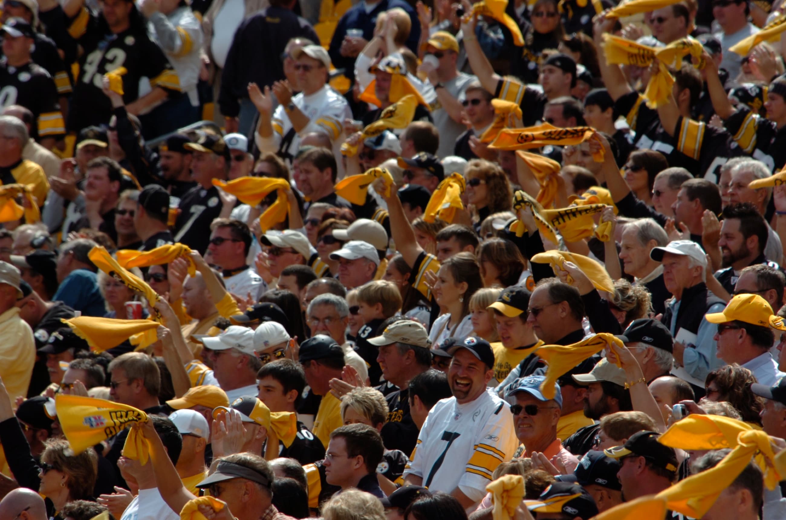 Pittsburgh Steeler fans 16 Sept 2007