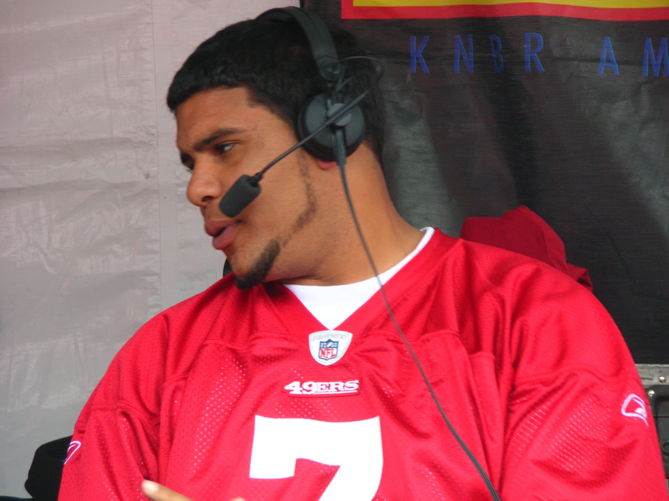 Nate Davis at 49ers Family Day 2009 2