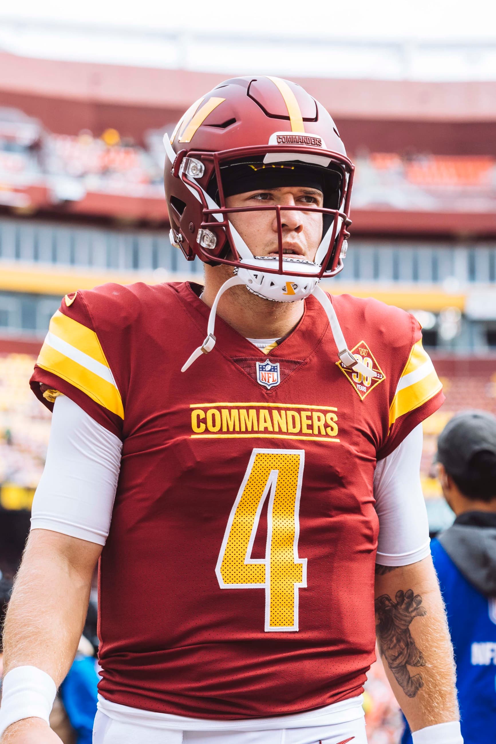 Taylor Heinicke Commanders vs Packers OCT2022